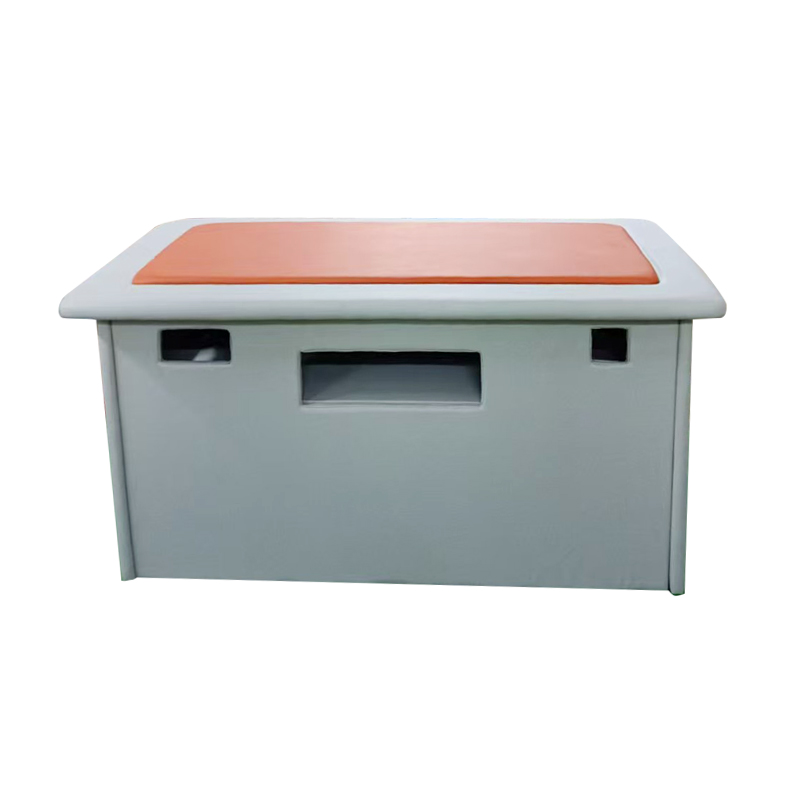 防撞桌-橙色桌面